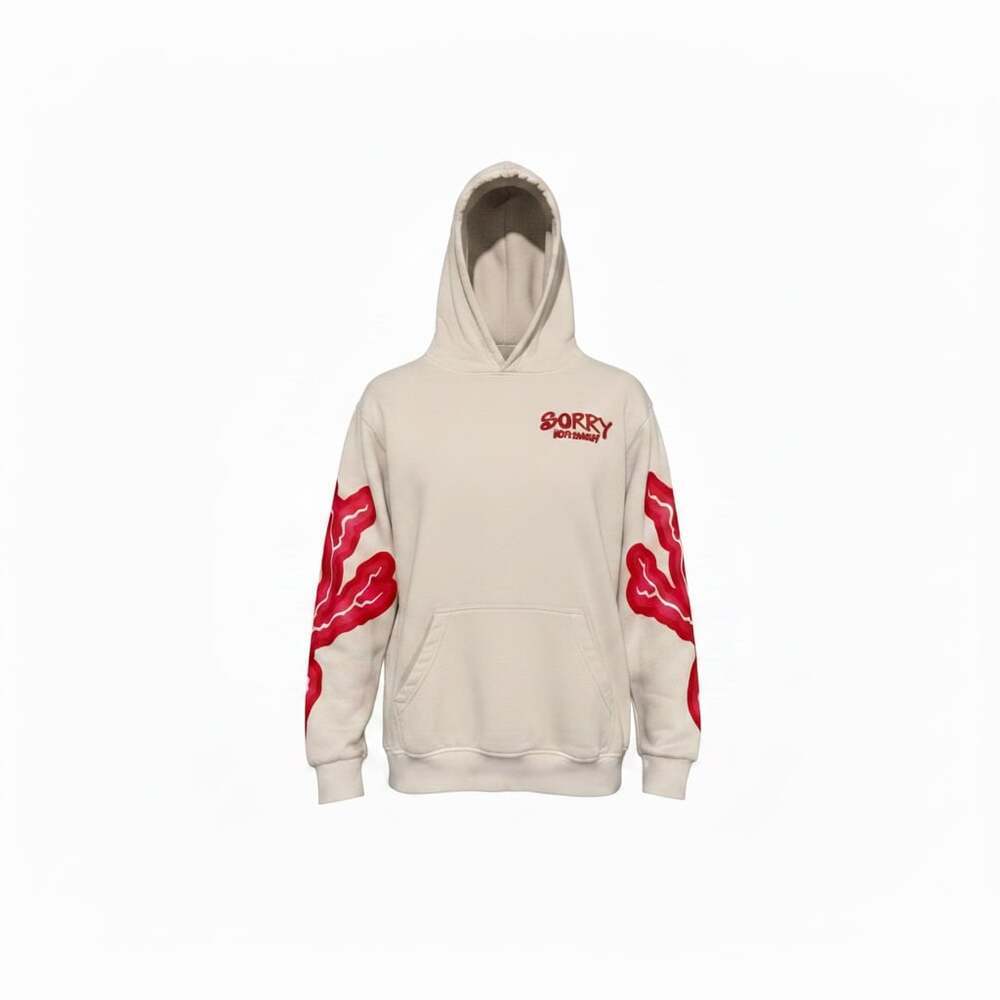 Sorry Flamingo Los Angeles Skull Graphic Hoodie